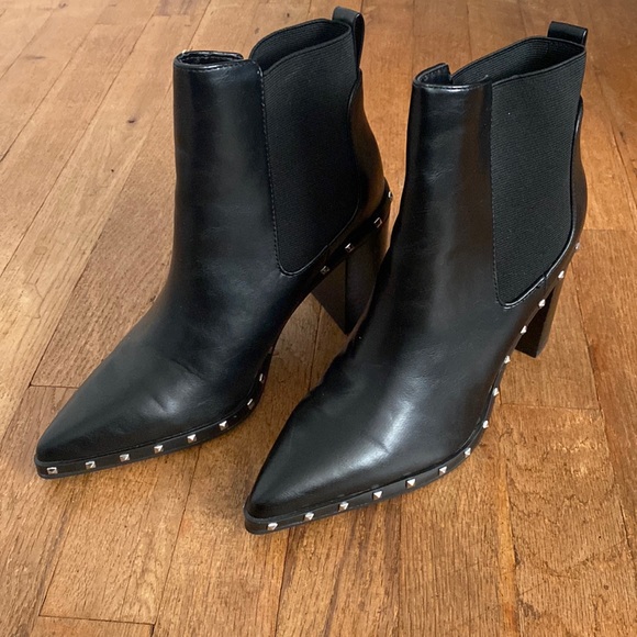 Charles by Charles David Leather Booties - Picture 1 of 6